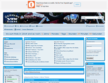 Tablet Screenshot of forum.vtx-club.de